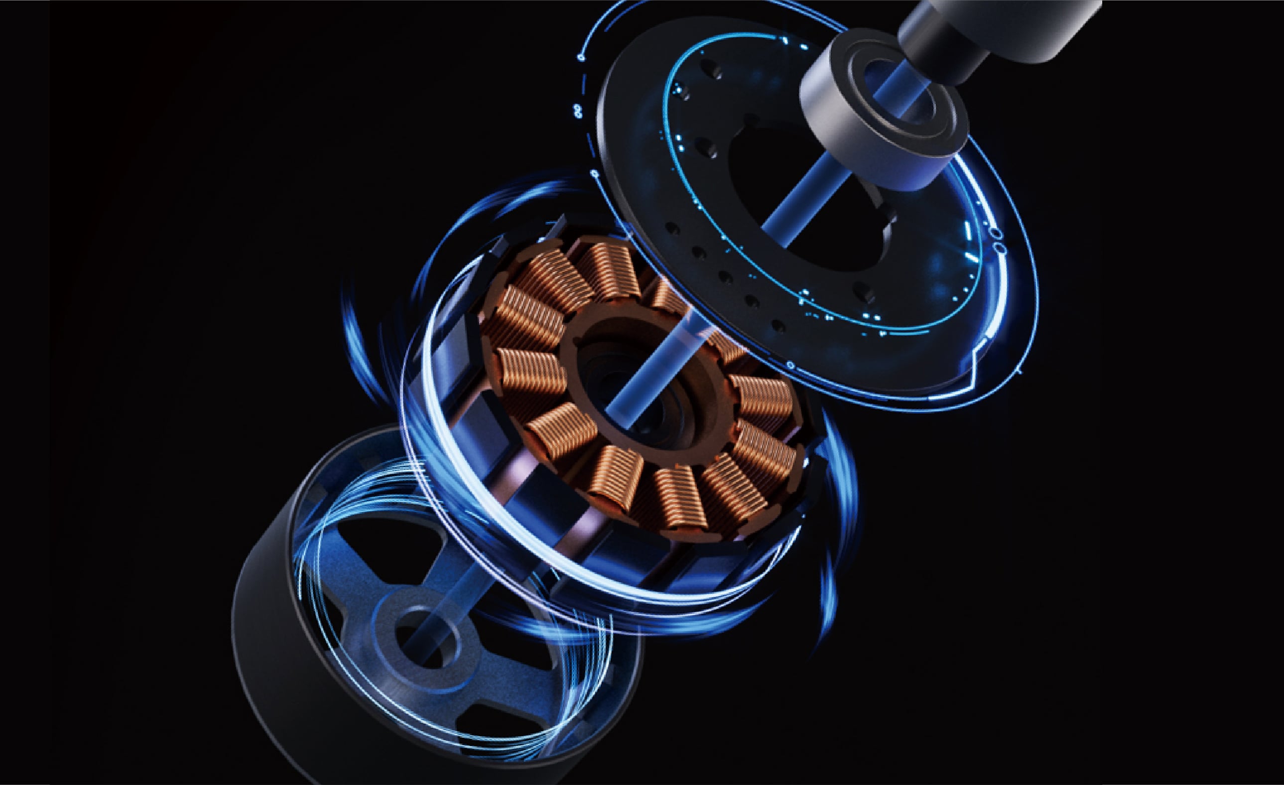 Ultra Quiet DC Brushless Fan Motor